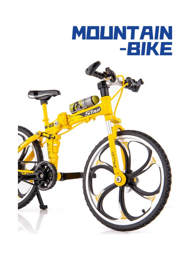 1:8 Alloy Folding Mountain Bike 20 x 13cm - Image 3